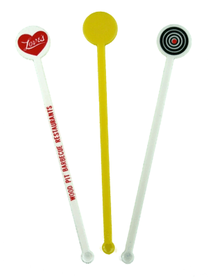 customized drink stirrers